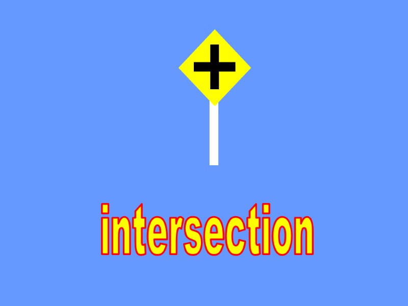 intersection